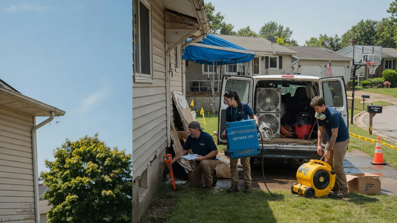 Ceiling Leak Cleanup in Shenandoah, VA near me